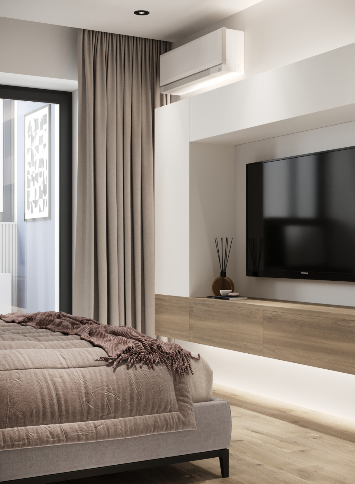 Дизайн-проект квартиры на Авиаторской 72,15 кв.м