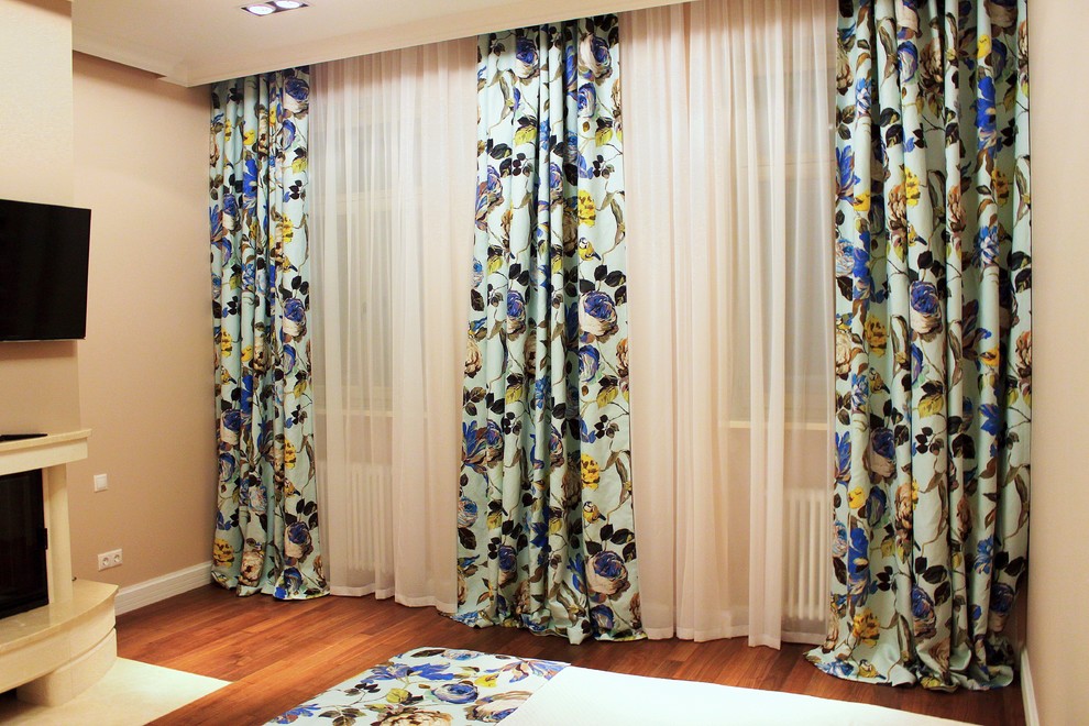 Текстиль в загородном доме