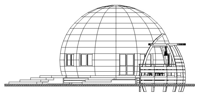 Необычная веранда (и терраса) к Необычному Дому (проект "Фазенда-лайф")