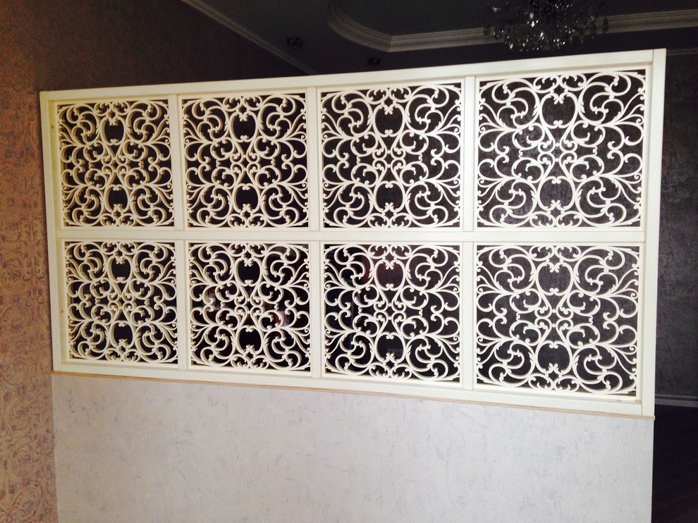 Перегородка резная из МДФ. Ажурная.