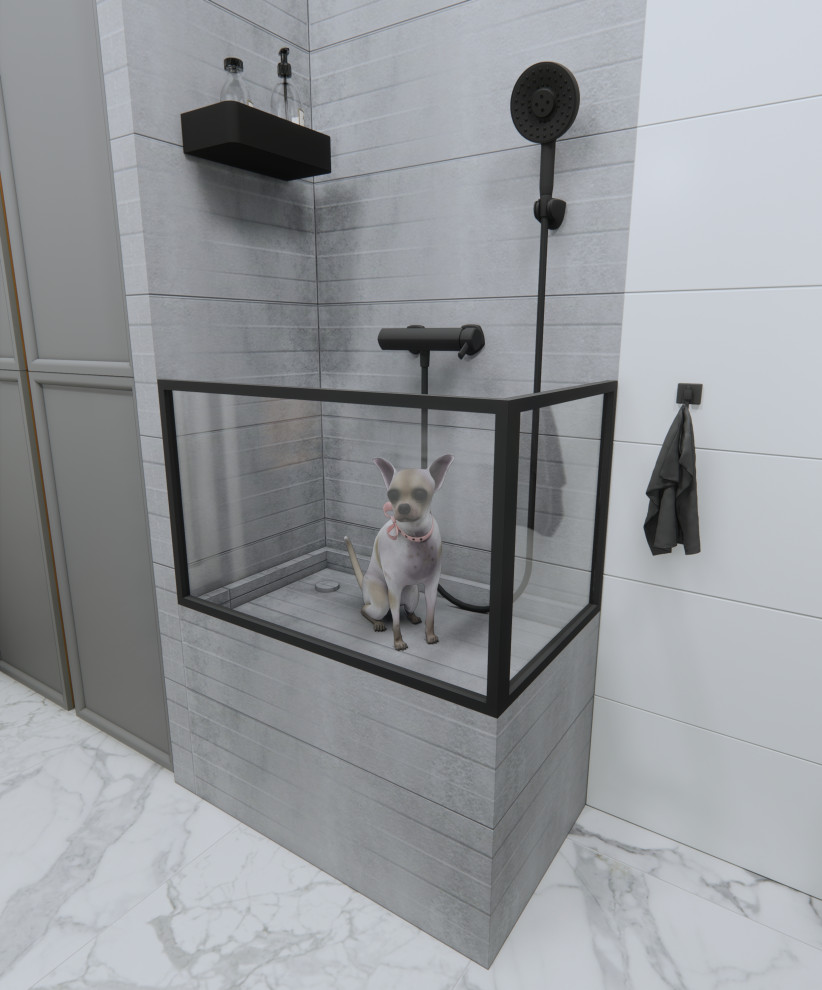 Обложка проекта: Гостевой санузел проекта частного дома