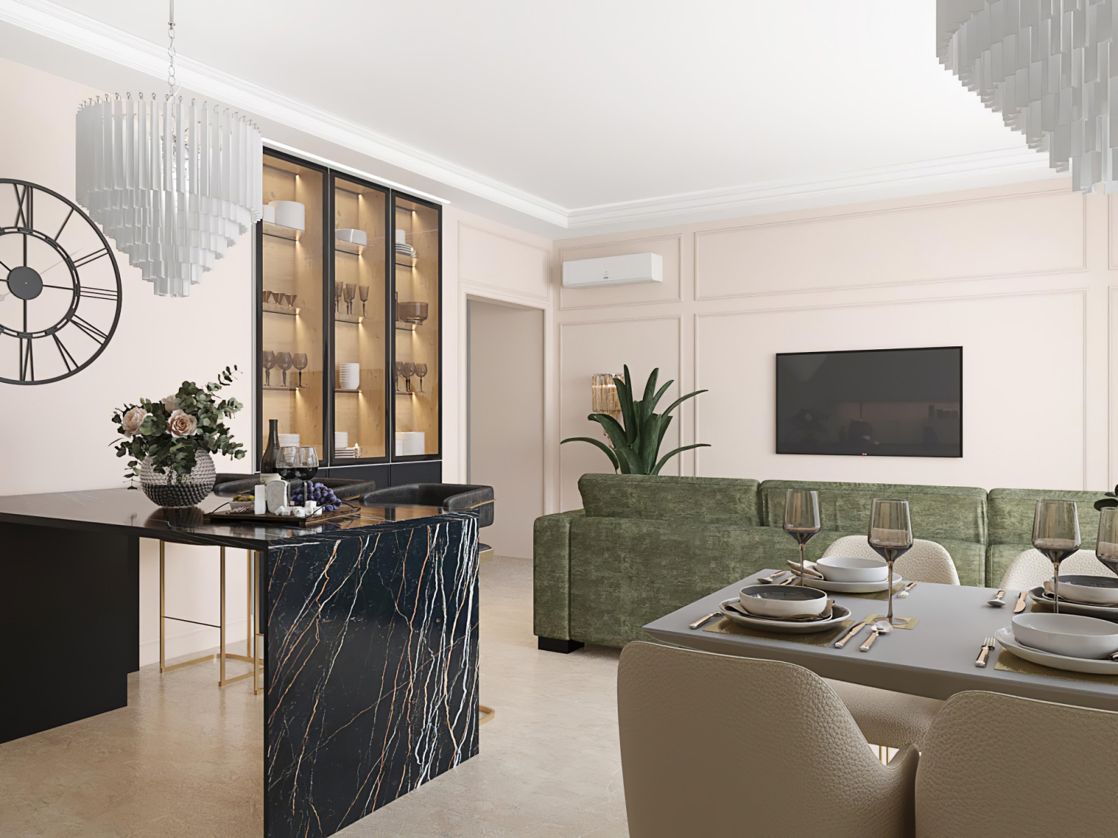 Kitchen Rendering in San Francisco