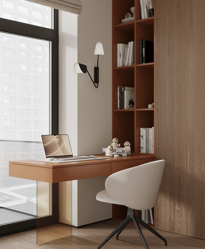 Брутальный интерьер квартиры 85 кв.м. в Москве. Проект