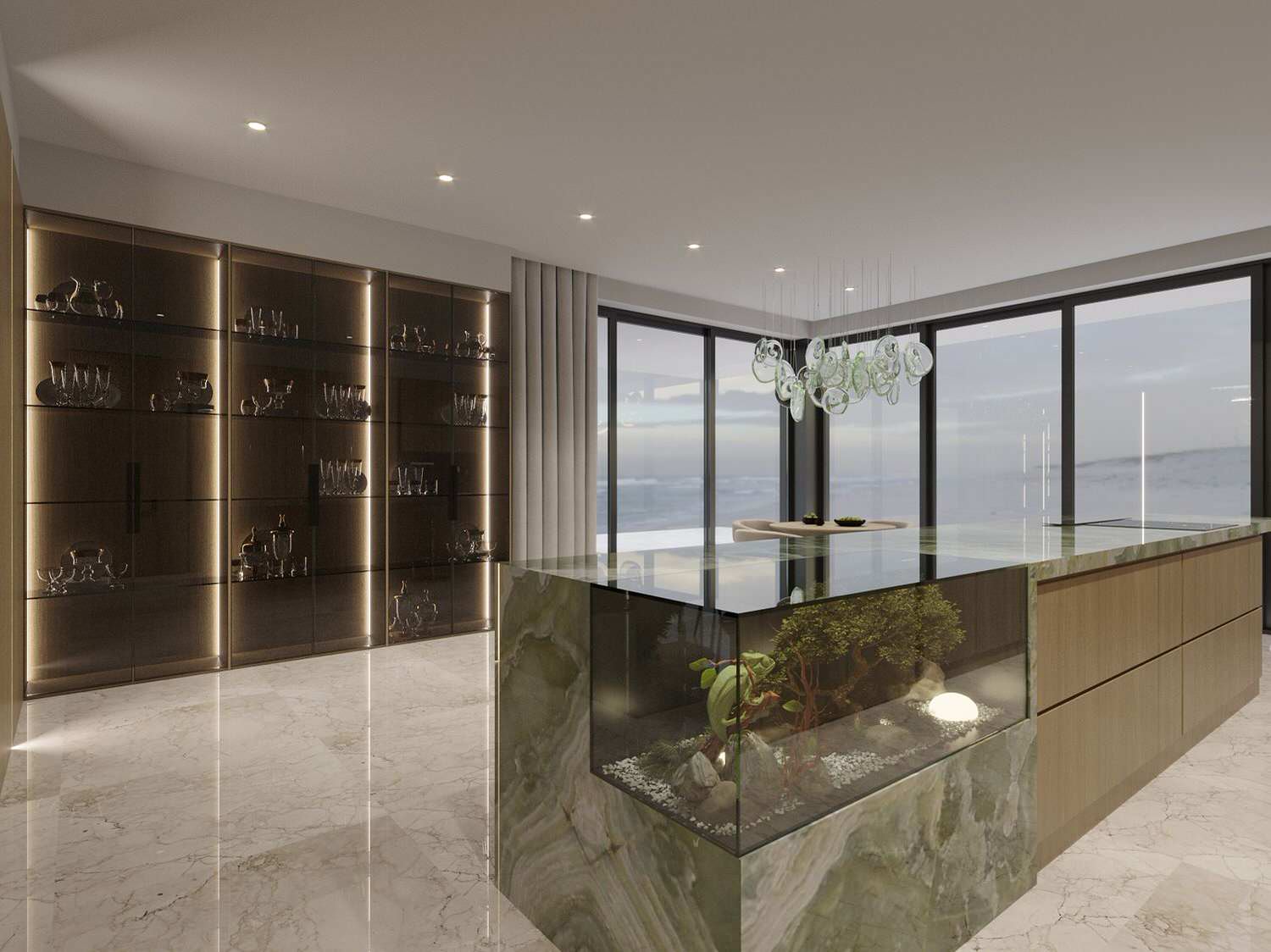 Penthouse Design In SOHO Tower, Paphos, Cyprus