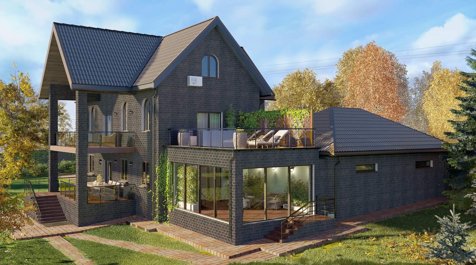 Visualization of private house