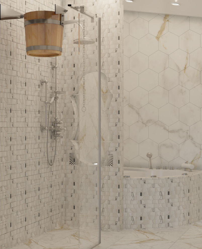 Дизайн-проект частого дома в стиле модерн