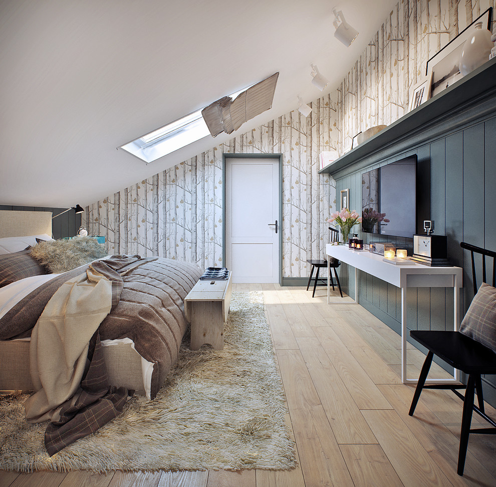 2-х этажная кваритра в лофте с элементами классики