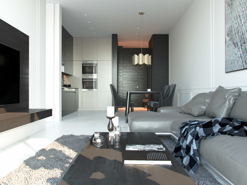 Обложка проекта: КВАРТИРА В ЖК "ЛЕОНТЕВСКИЙ МЫС"