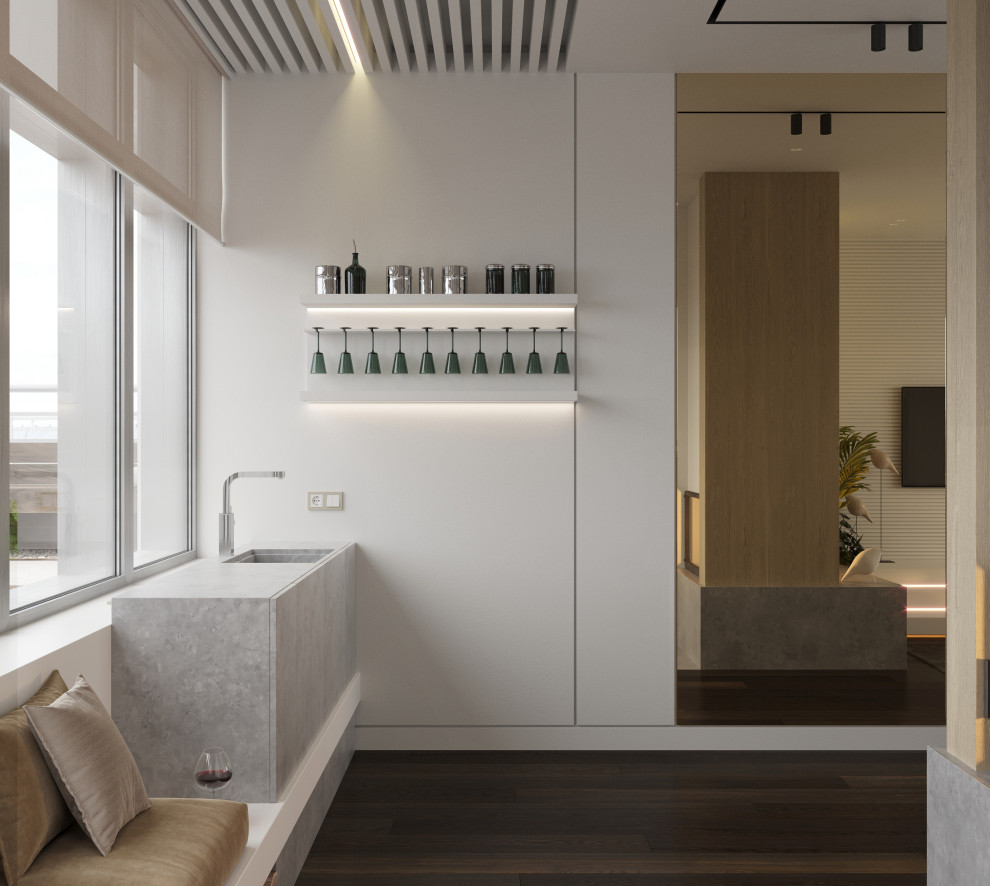 4-х уровневая квартира на Крестовском островекухня