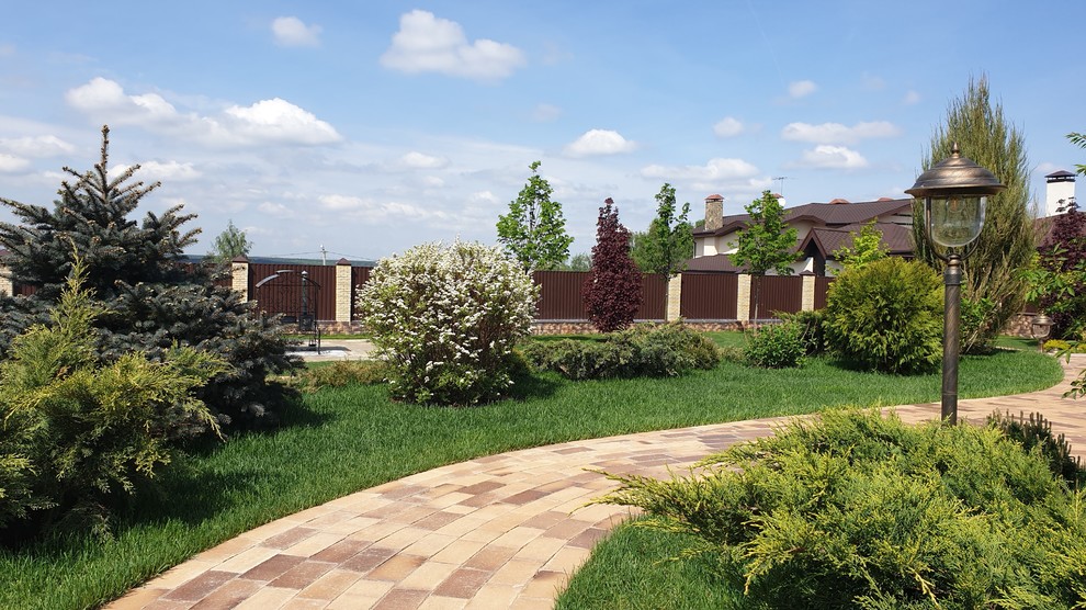 Проект участка с террасированием.