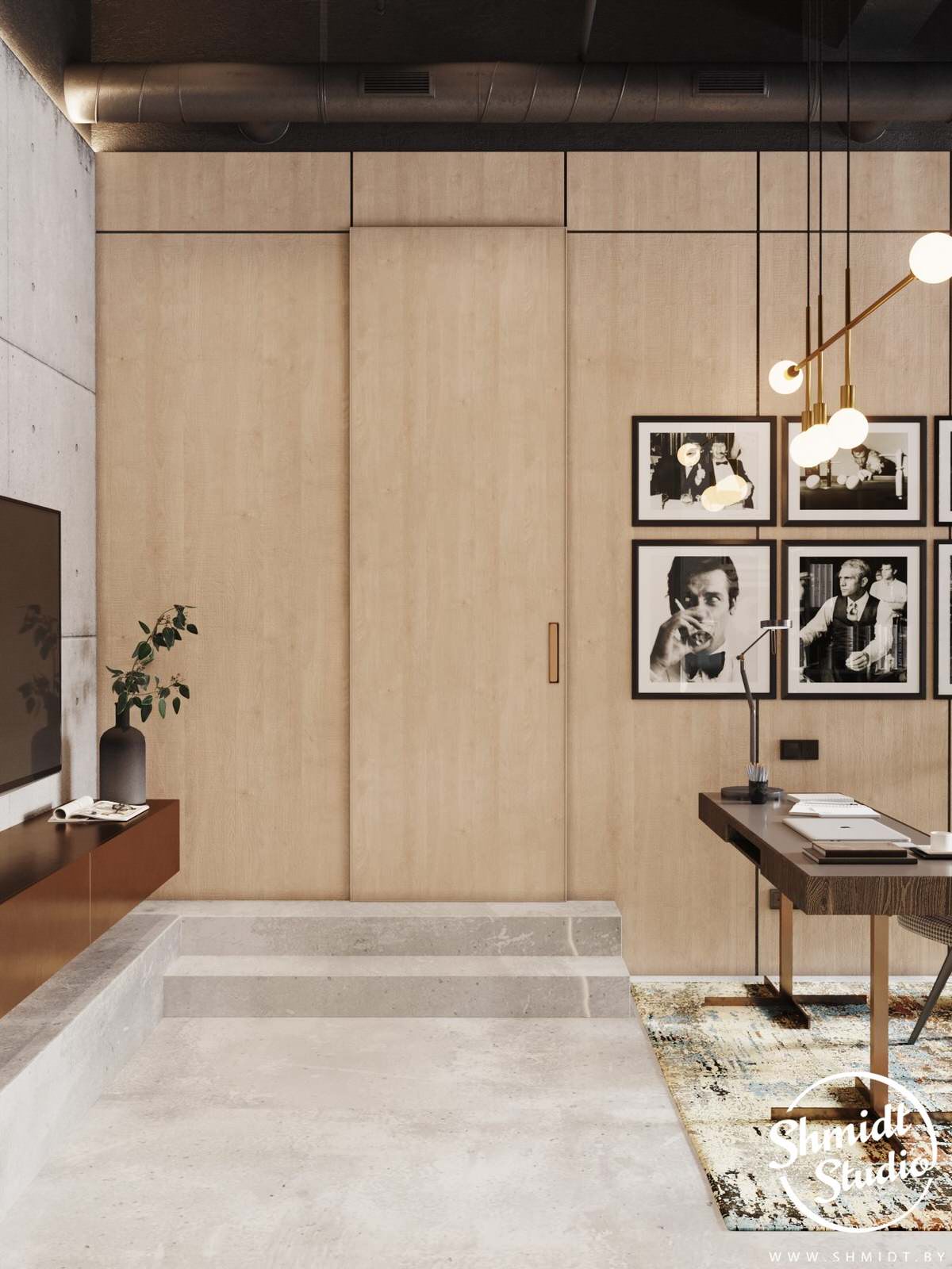 Проект "Modern Loft" | Чикаго