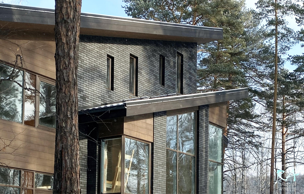 "Черно-серый" в лесу