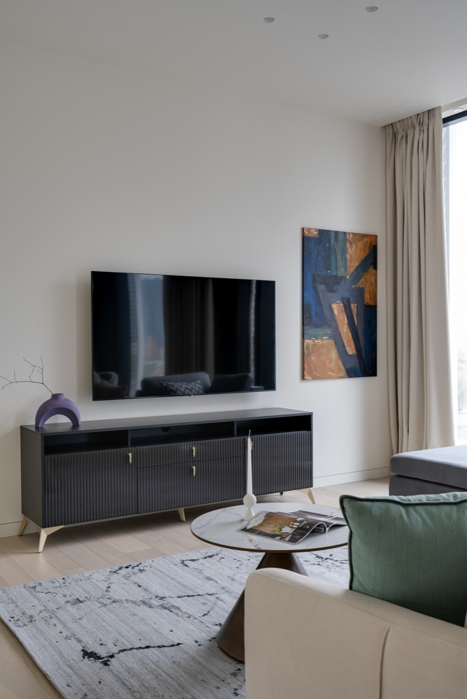 Комплектация и хоумстейджинг в небоскребе Москва Сити, ЖК Capital Towers