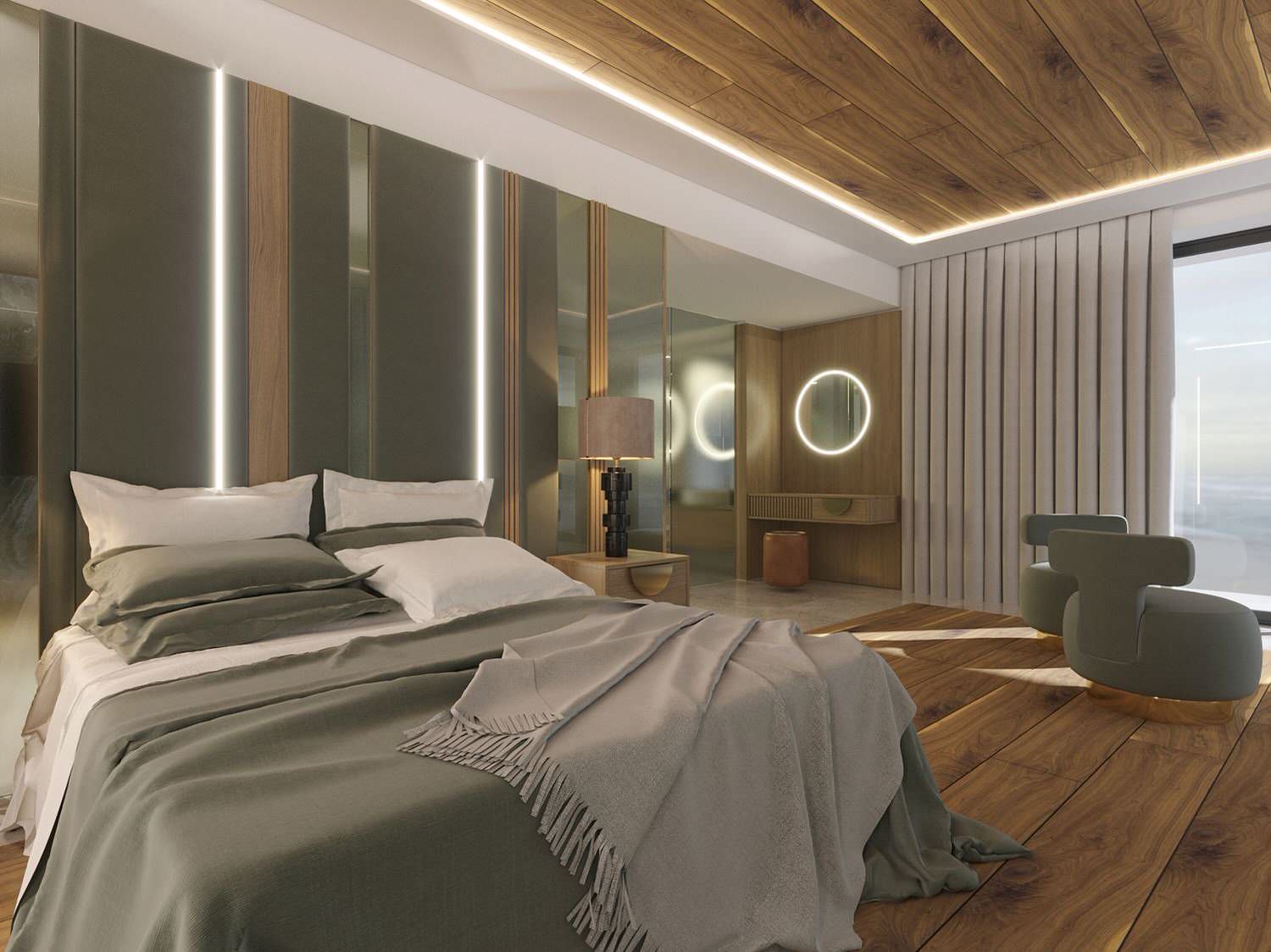 Penthouse Design In SOHO Tower, Paphos, Cyprus