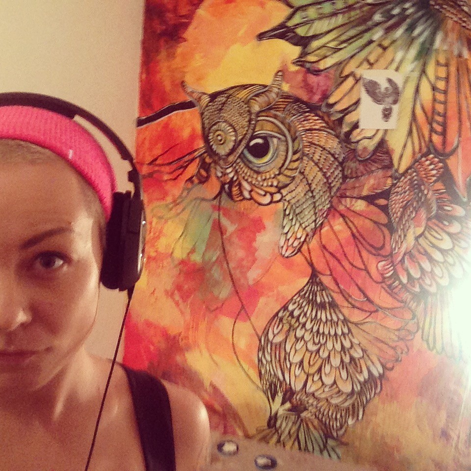 THE MAGIC OWL. WALLPAINTING PROJECT