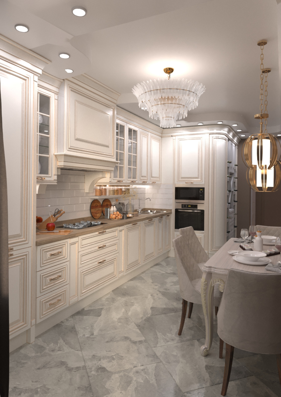 3 Комнатная квартира в ЖК Париж