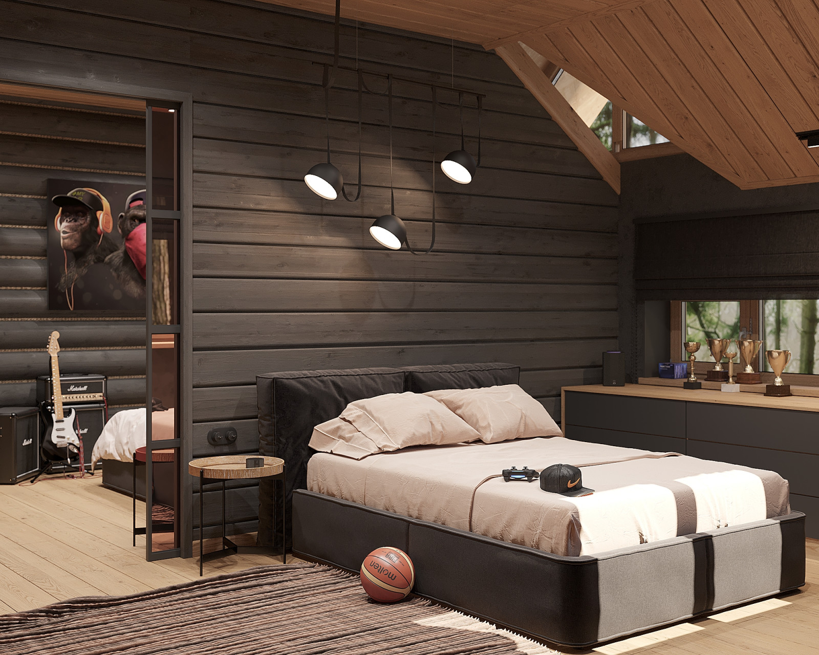 Дизайн-проект деревянного сруба