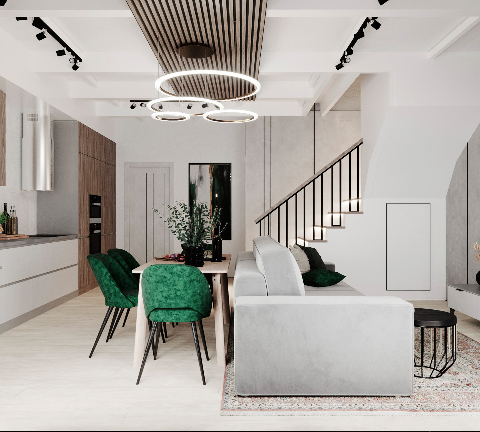 Обложка проекта: Таунхаус, Лесная поляна,Кемерово