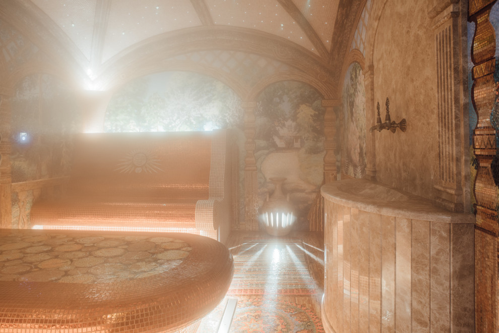 Хамам в процессе работы.