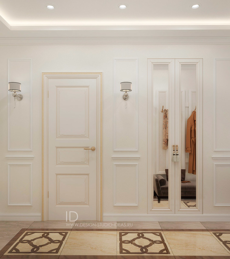 Неоклассика в теплой светлой палитре