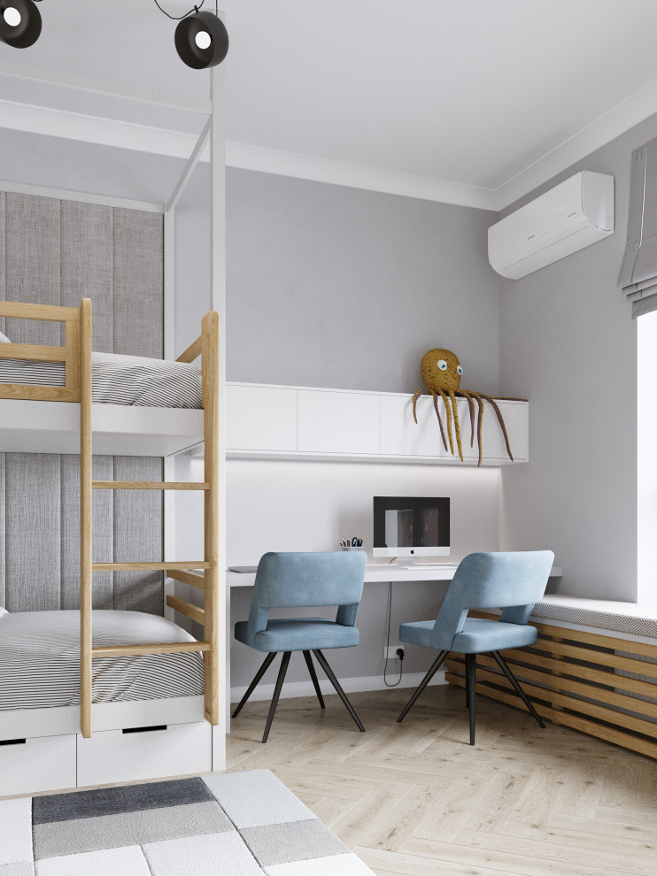 Трехкомнатная квартира в классическом европейском стиле