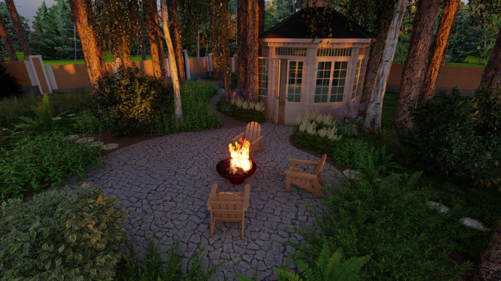 Проект сада Лесная жемчужина