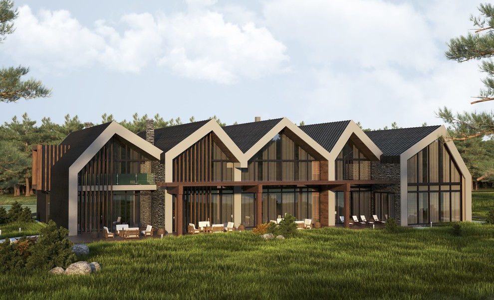 2016 г. Остекление REYNAERS на Рублево-Успенском шоссе.