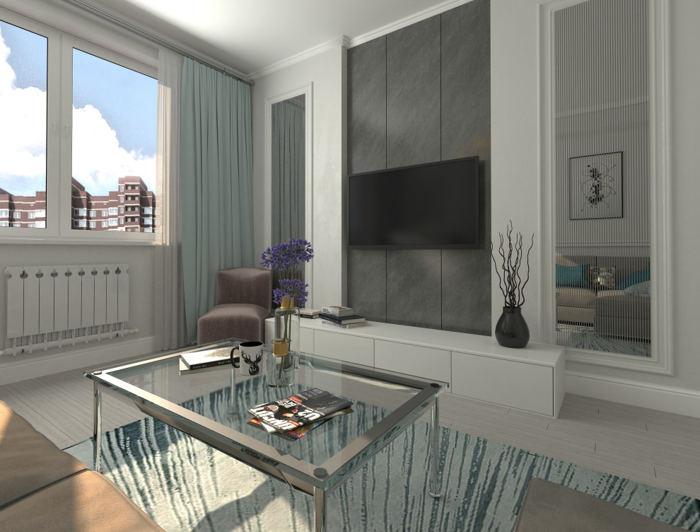 Трёхкомнатная квартира для молодой семьи с ребёнком.3 варианта.