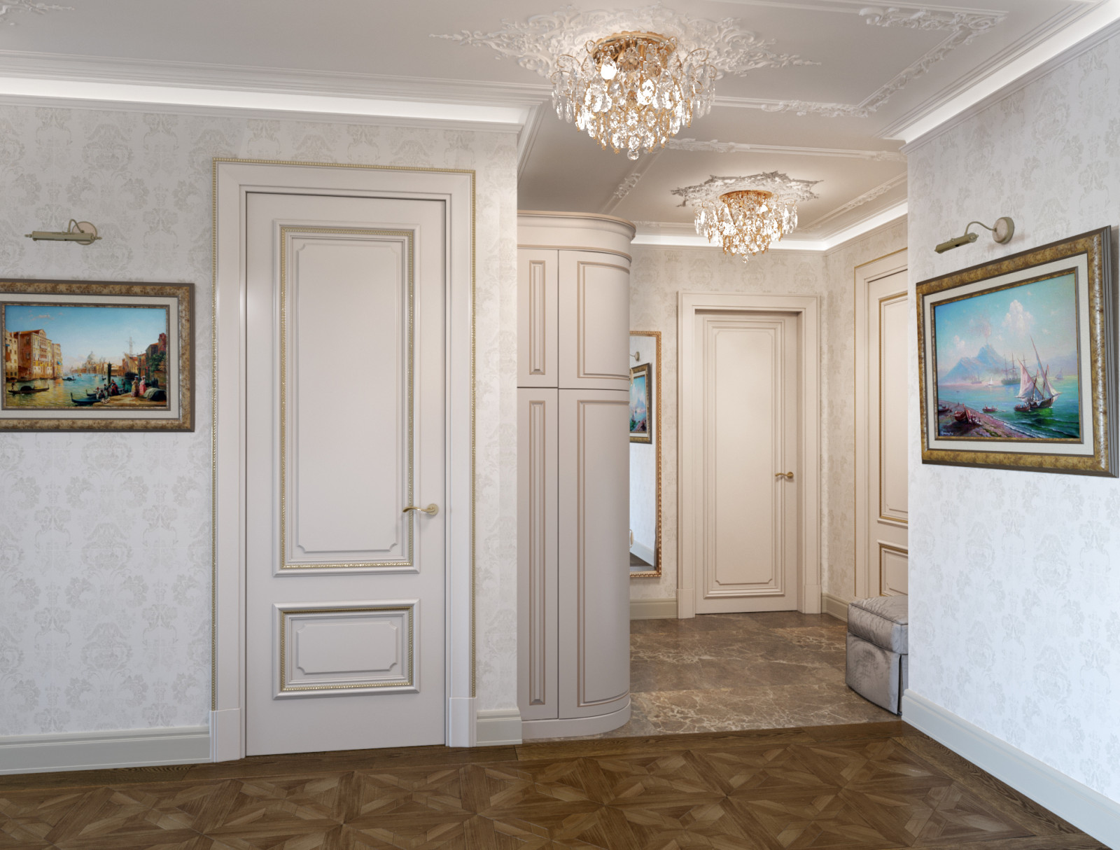 Квартира в классическом стиле