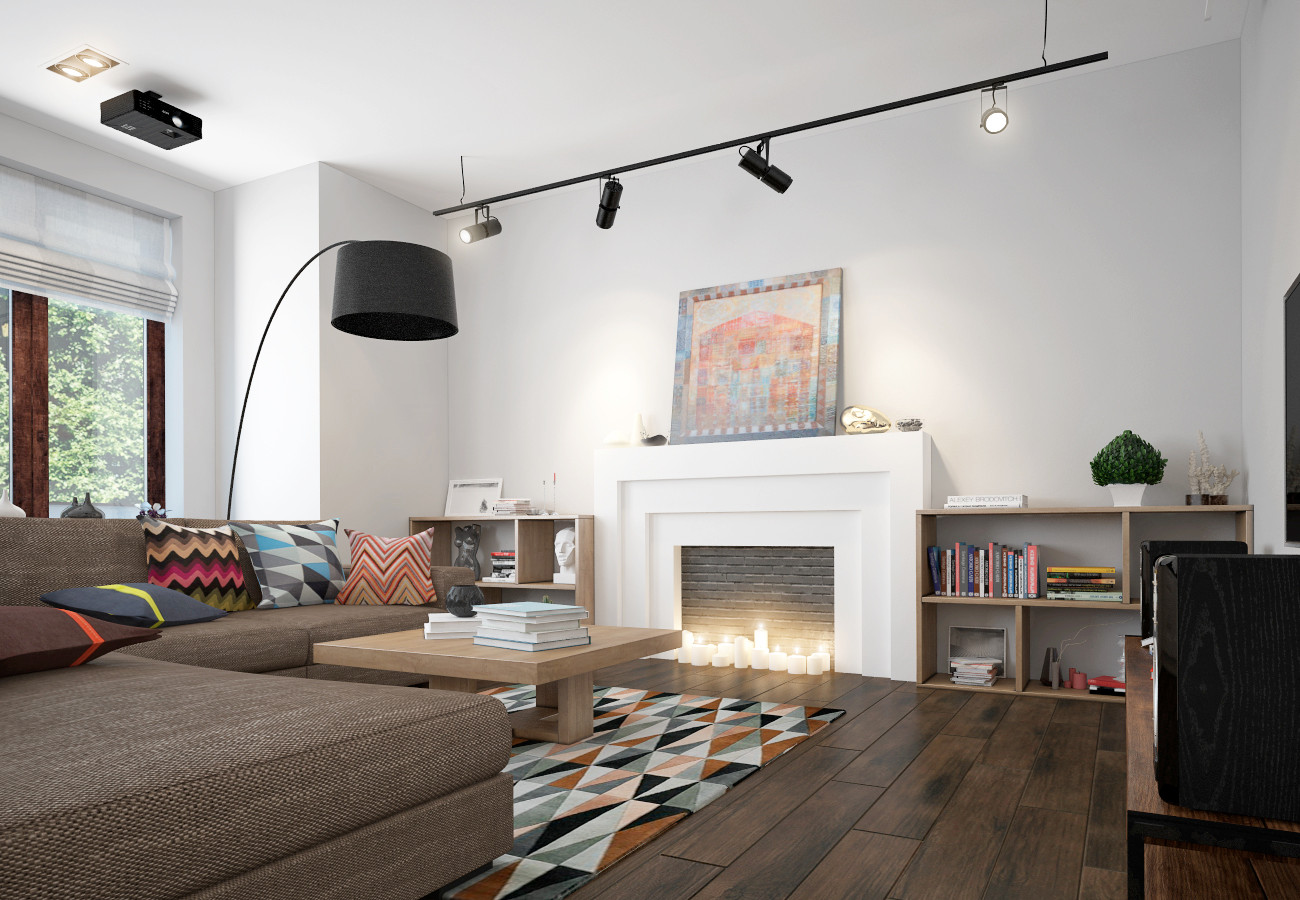 Проект таун-хауса в ЖК "Рижский квартал" в лёгком и стильном скандинавском стиле