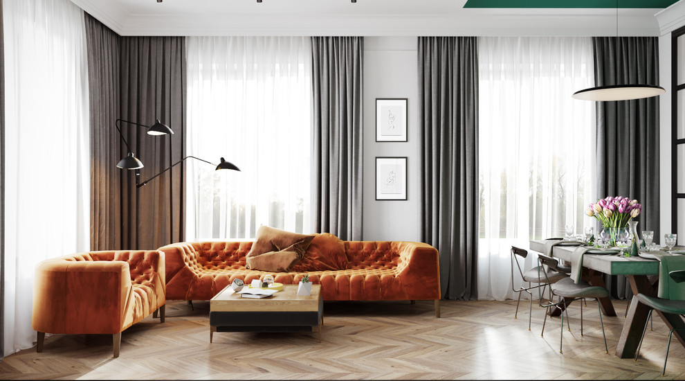 Проект "INSPIRATION"  Гостиная-Столовая.