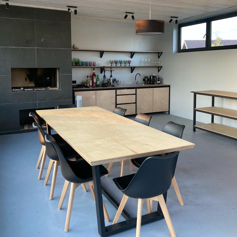 Летняя кухня друзей