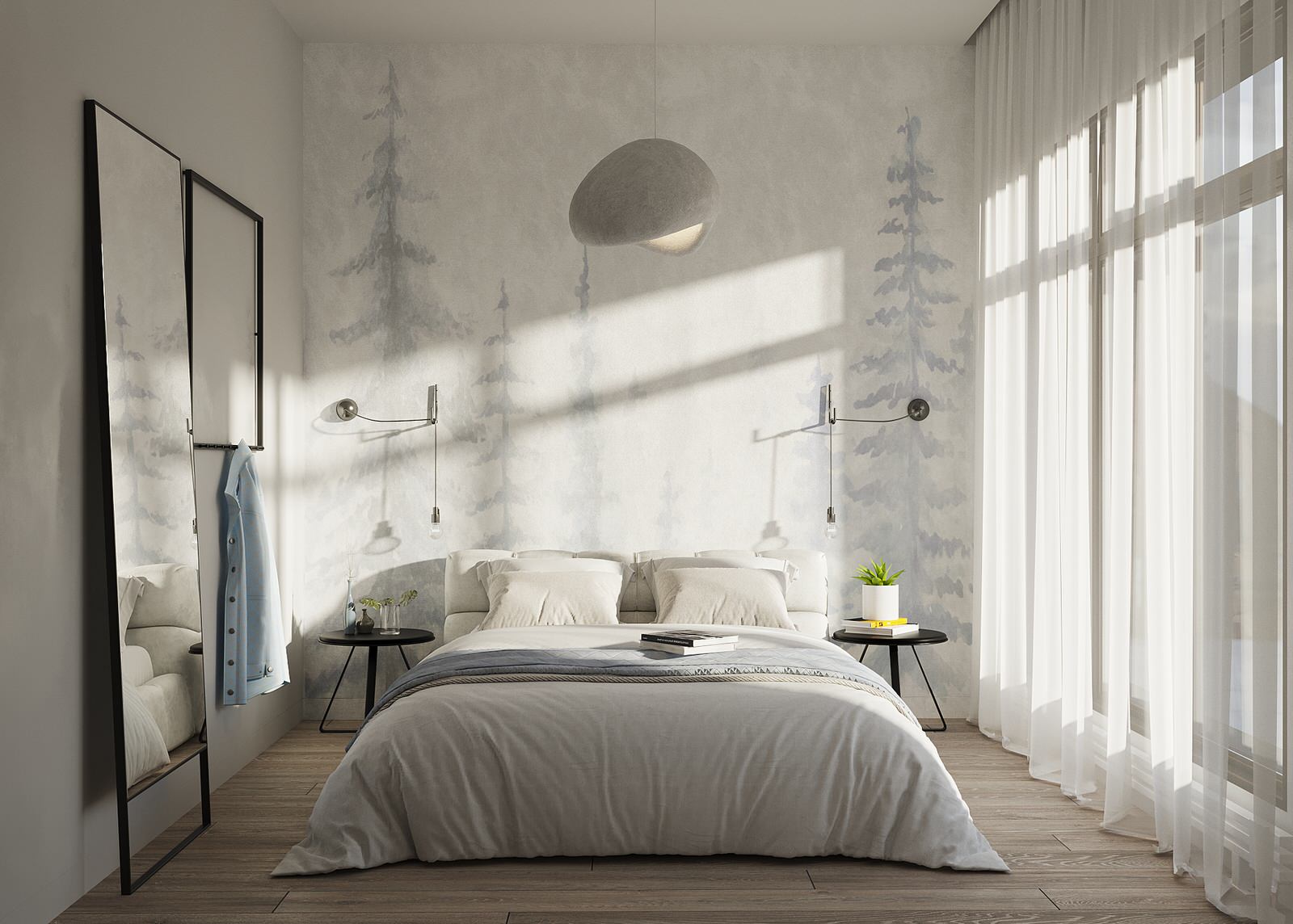 Дизайн интерьера спальни