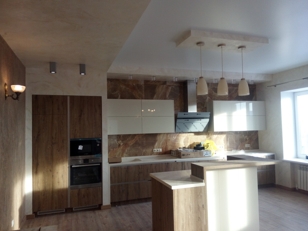 Обложка проекта: Кухня-столовая