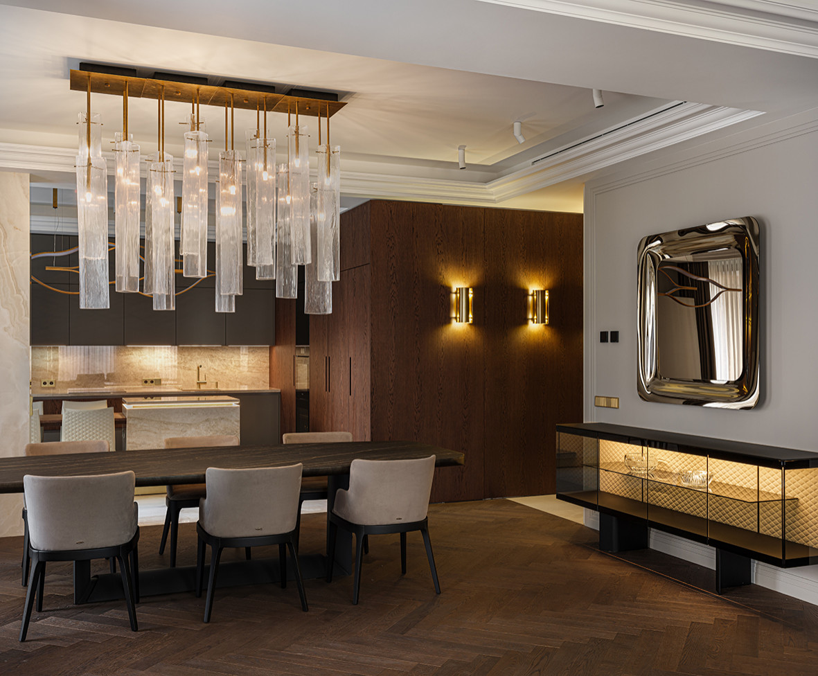 Модная квартира 220 м2 с большой террасой