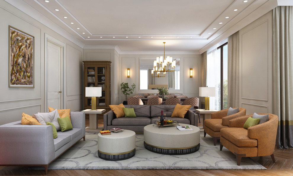 Дизайн-проект квартиры "Осень", жк "Snegiri ECO