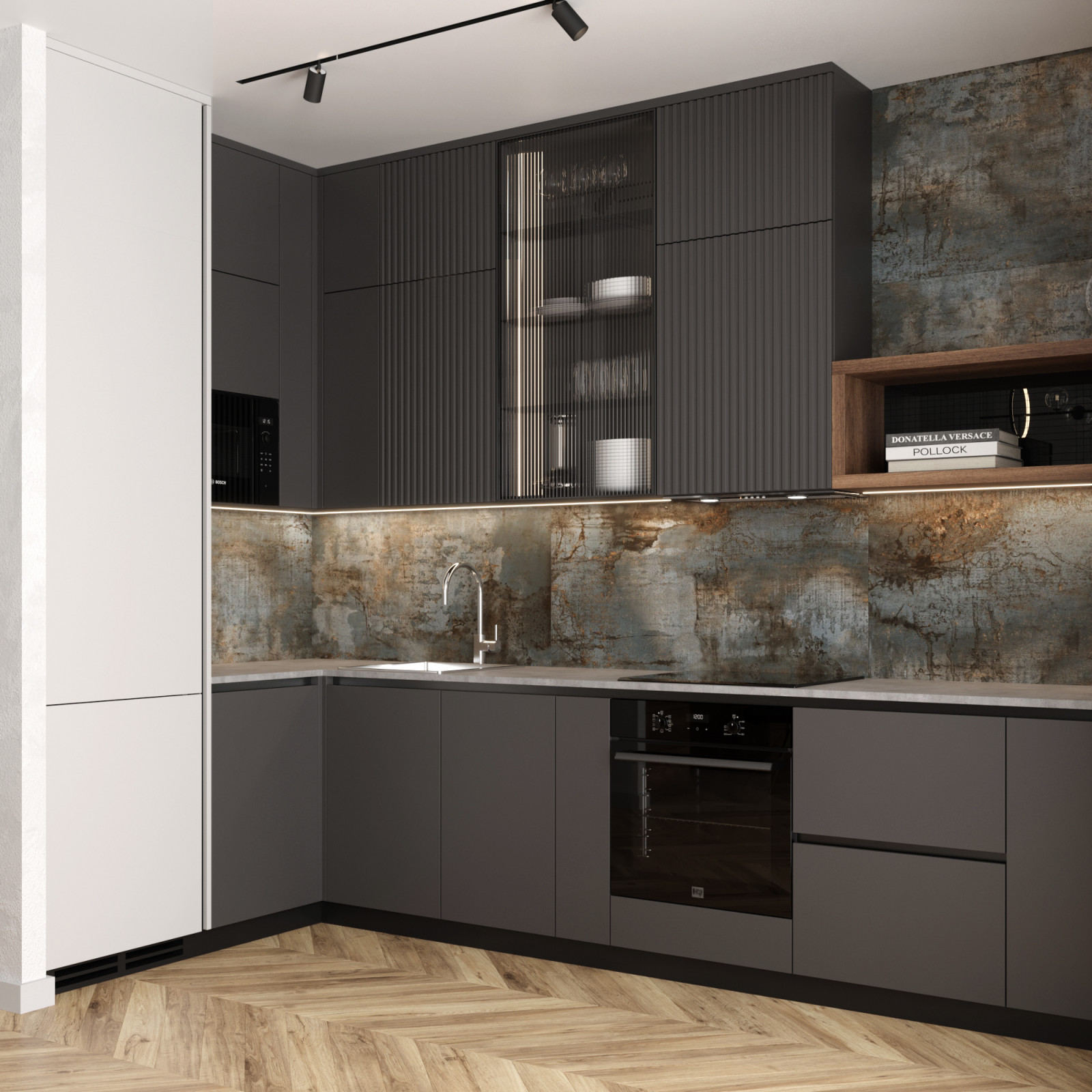 Дизайн интерьера квартиры в ЖК Серебрица