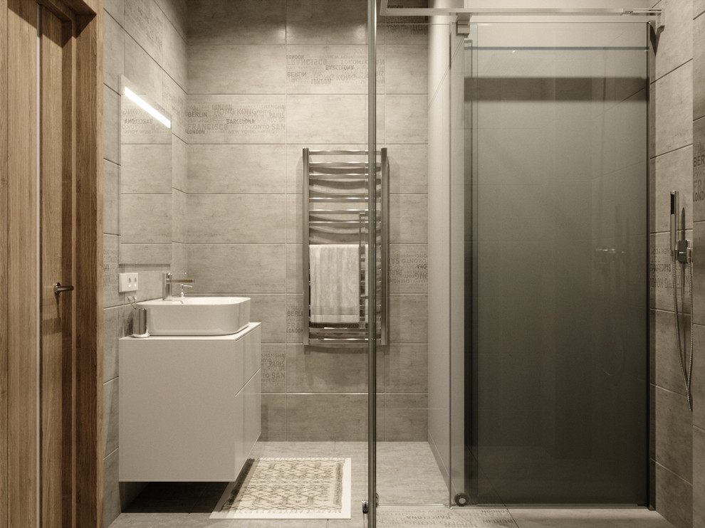 Обложка проекта: Квартира в стиле LOFT белый кирпич