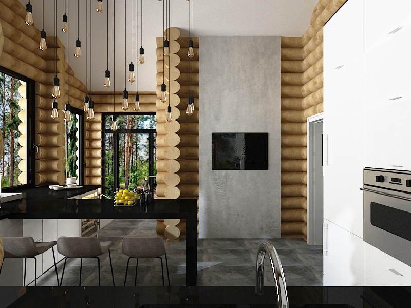 Деревянный Минимализм