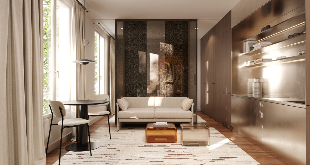 Projet d'intérieurs d'un studio à Paris