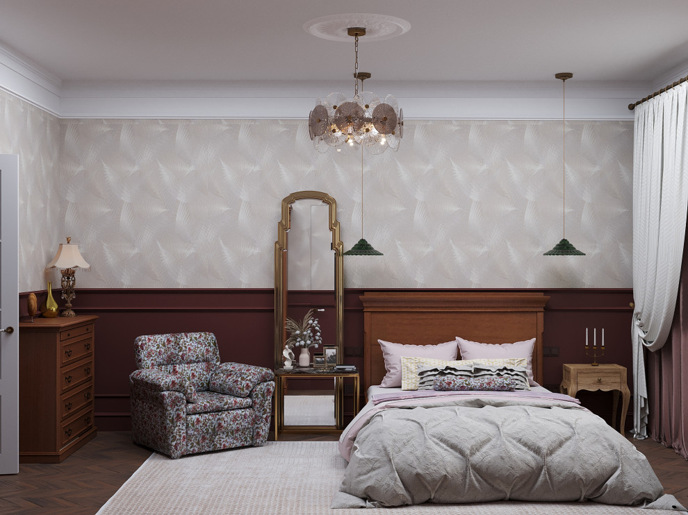 Дизайн-проект трехкомнатной квартиры для пары средних лет.