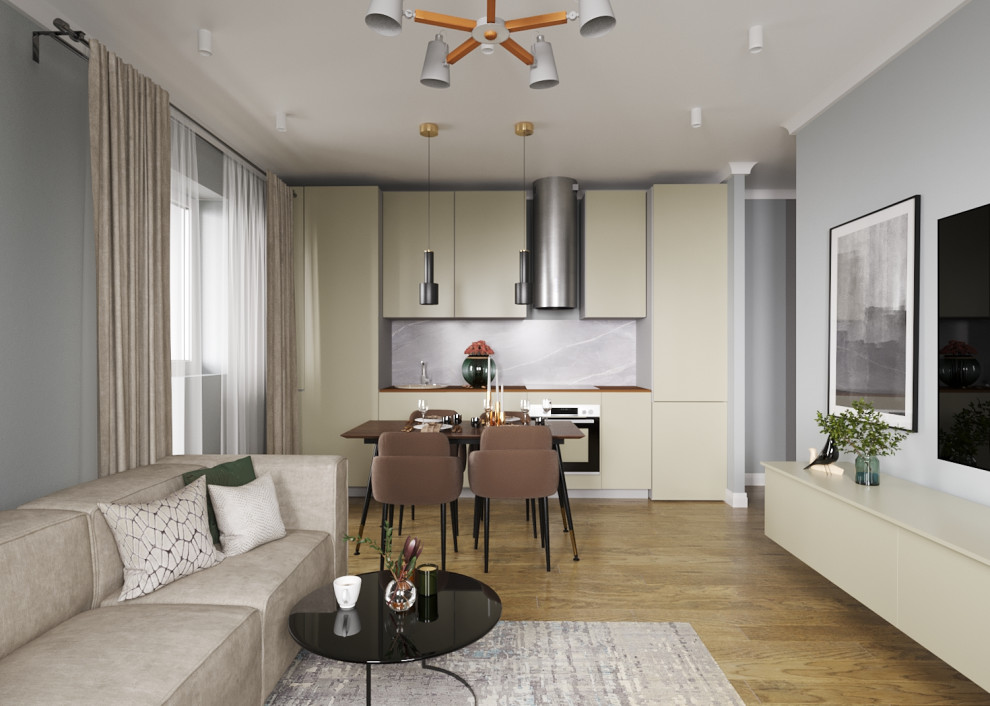 Кухня-гостиная