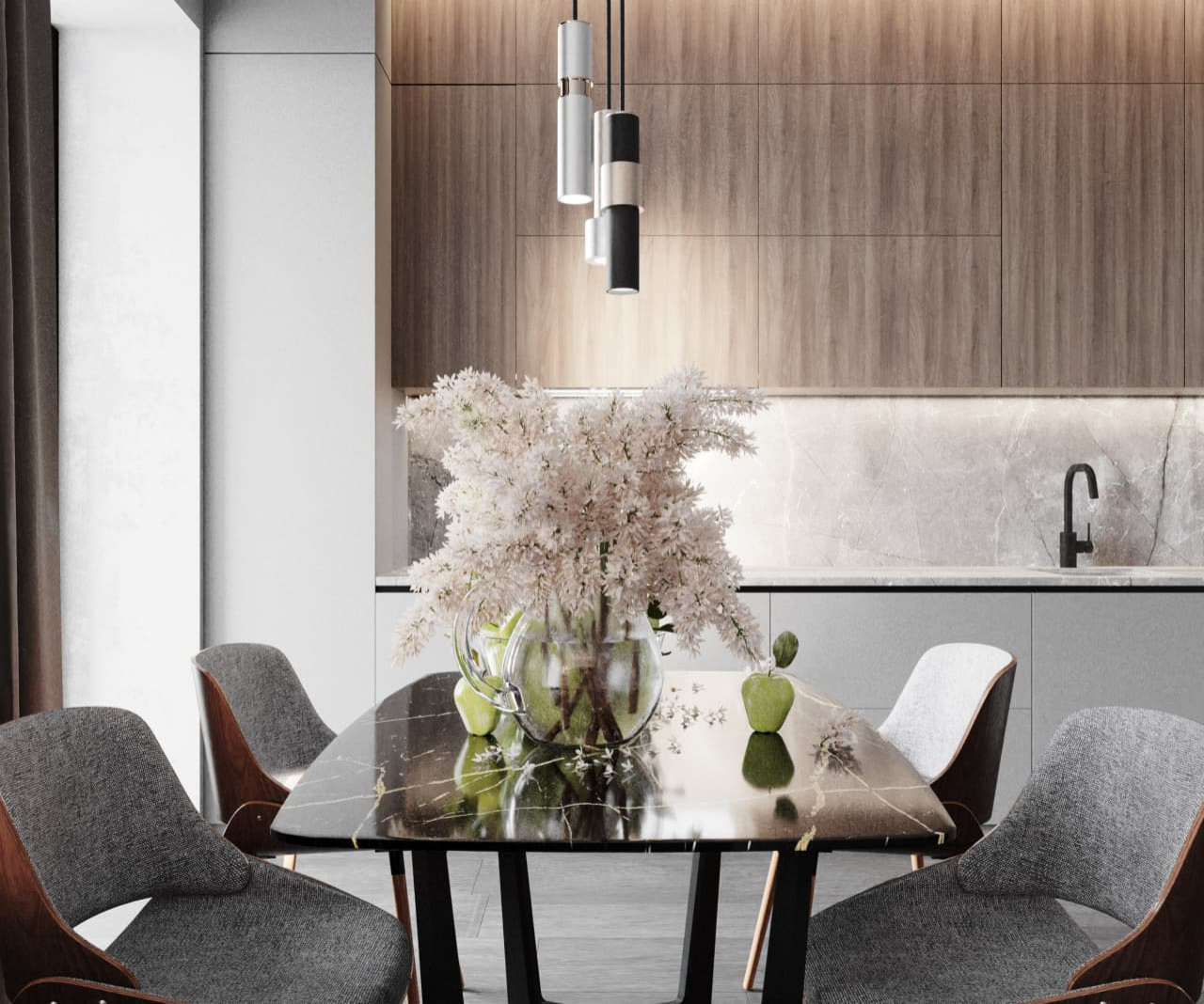 Минималистичная квартира в ЖК "Richmond"