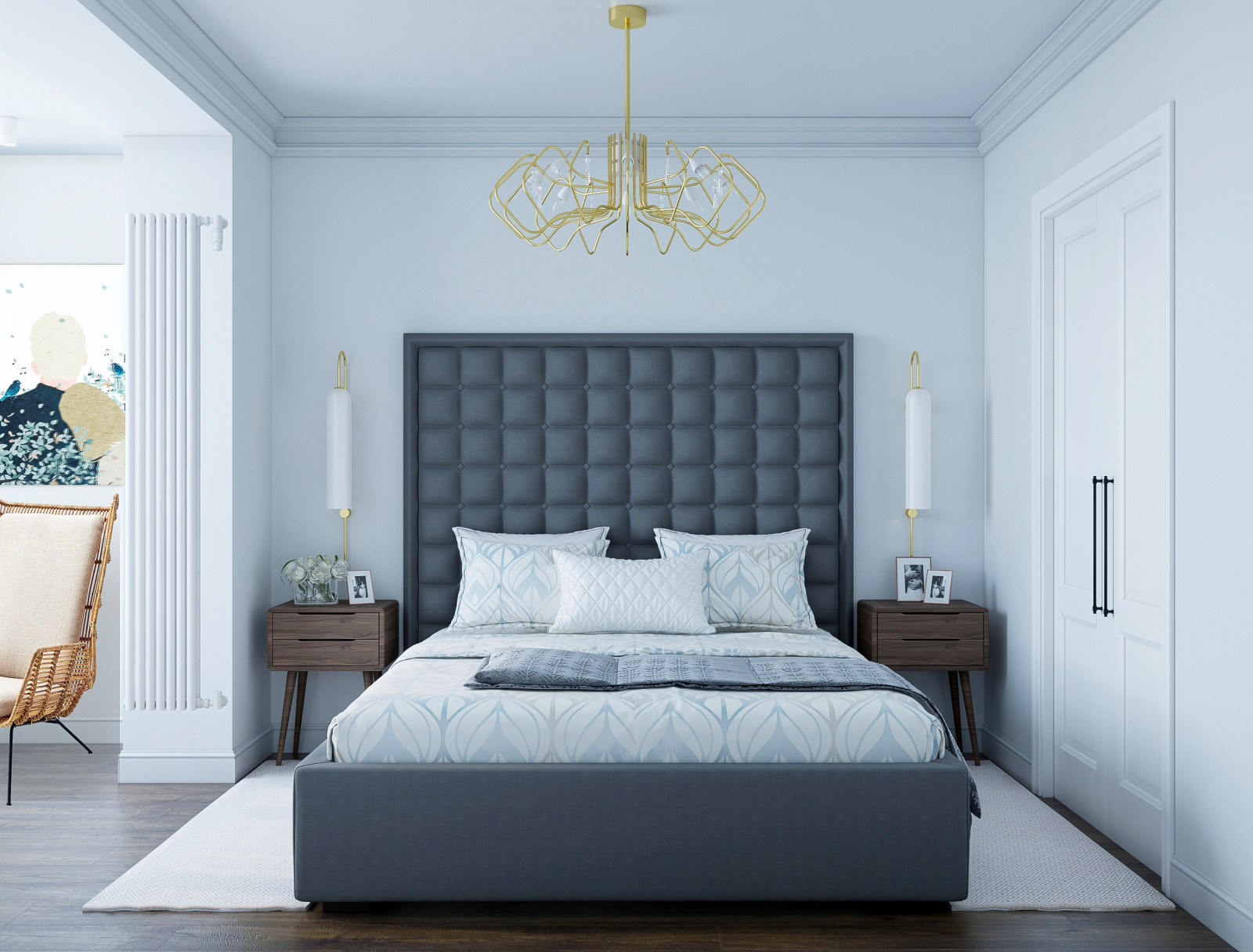 Дизайн квартиры в ЖК "Русский Авангард", Воронеж