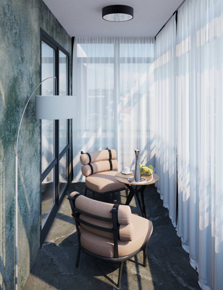 Двухкомнатная квартира с террасой в ЖК Четыре Горизонта