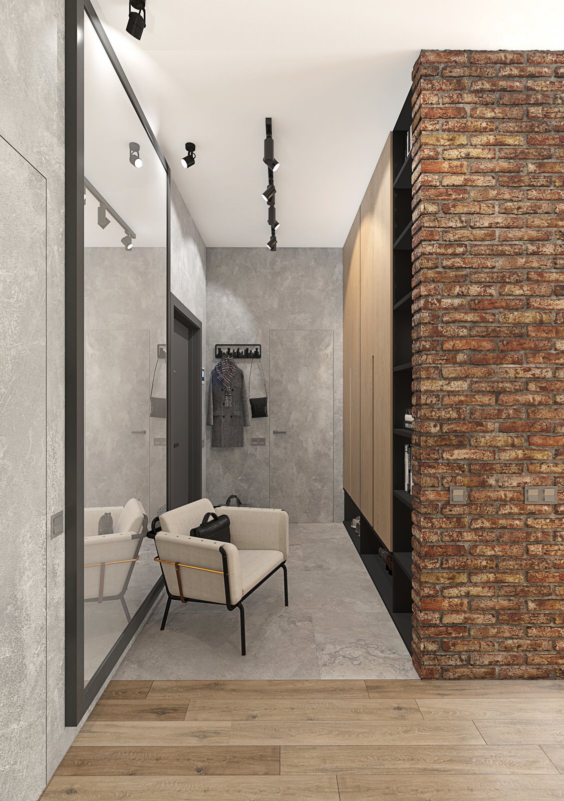 Обложка проекта: ЖК Ривер парк. Лофт.90,6 кв.м.