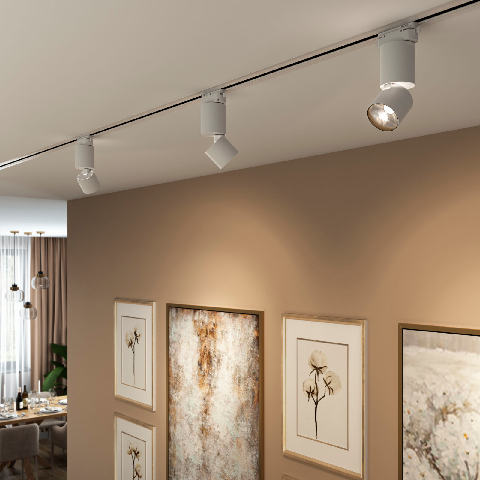 Basic System Sens Трековый светильник 10W 4200K белый