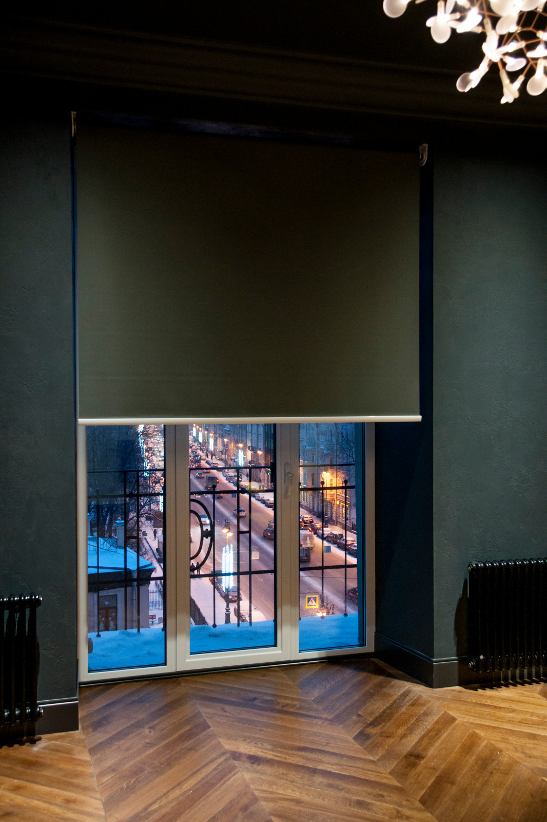 Моторизированная штора blackout