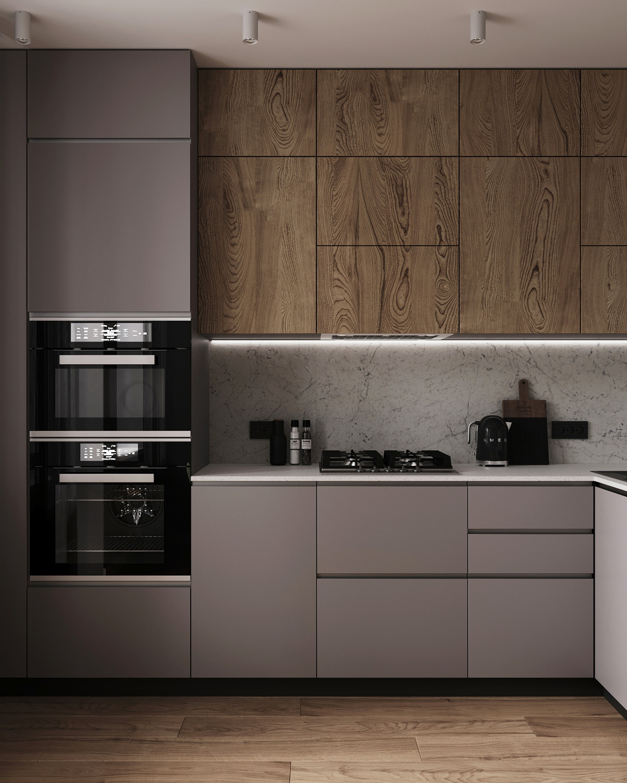 Обложка проекта: Дизайн-проект кухни 15 кв. м.