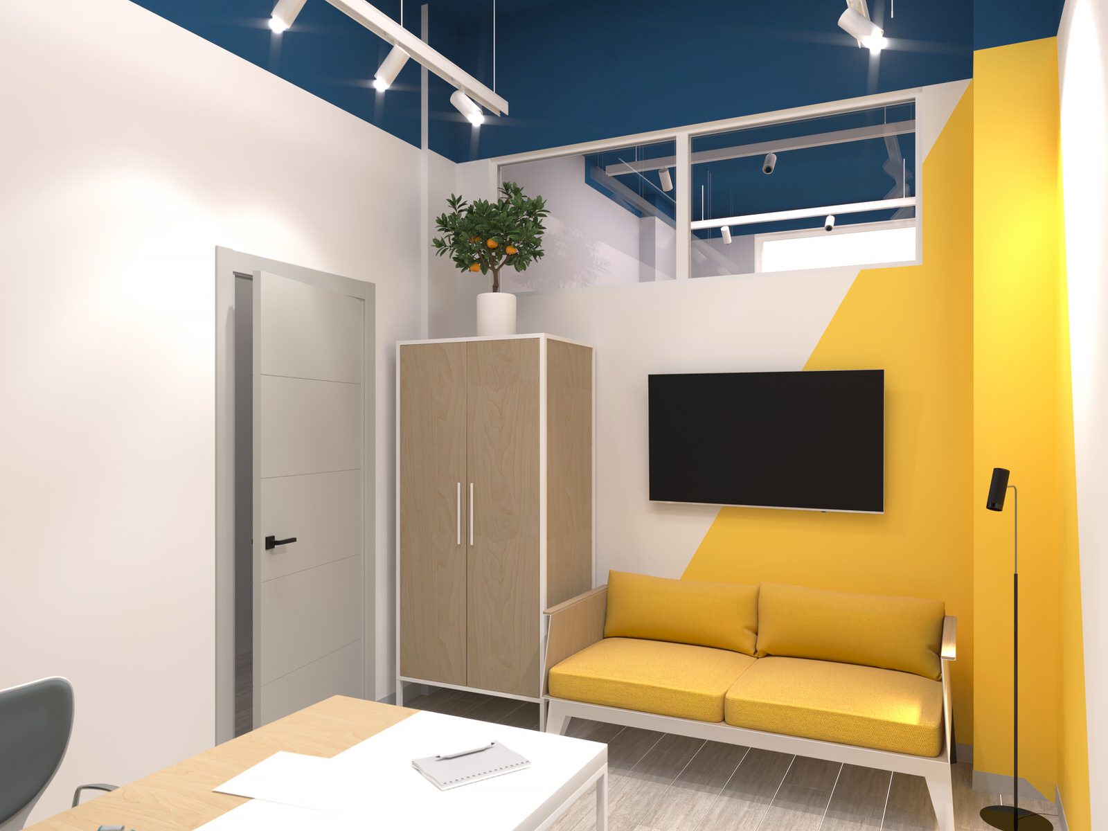 Офис в цокольном помещении ЖК "Аманат"